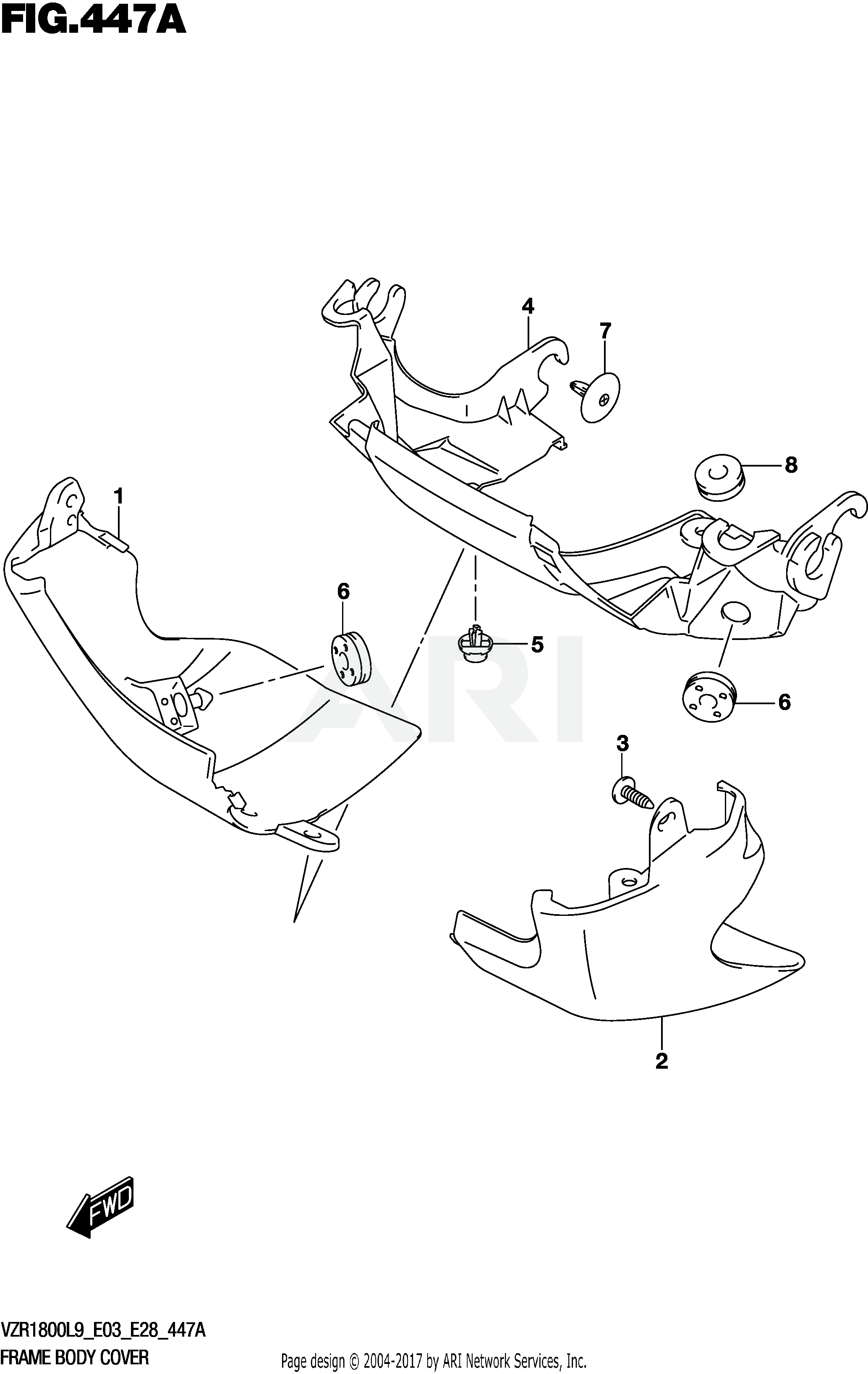 FRAME BODY COVER (VZR1800L9 E28)