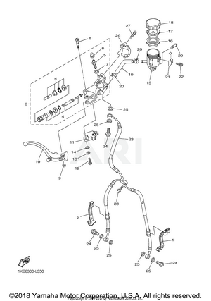 FRONT MASTER CYLINDER