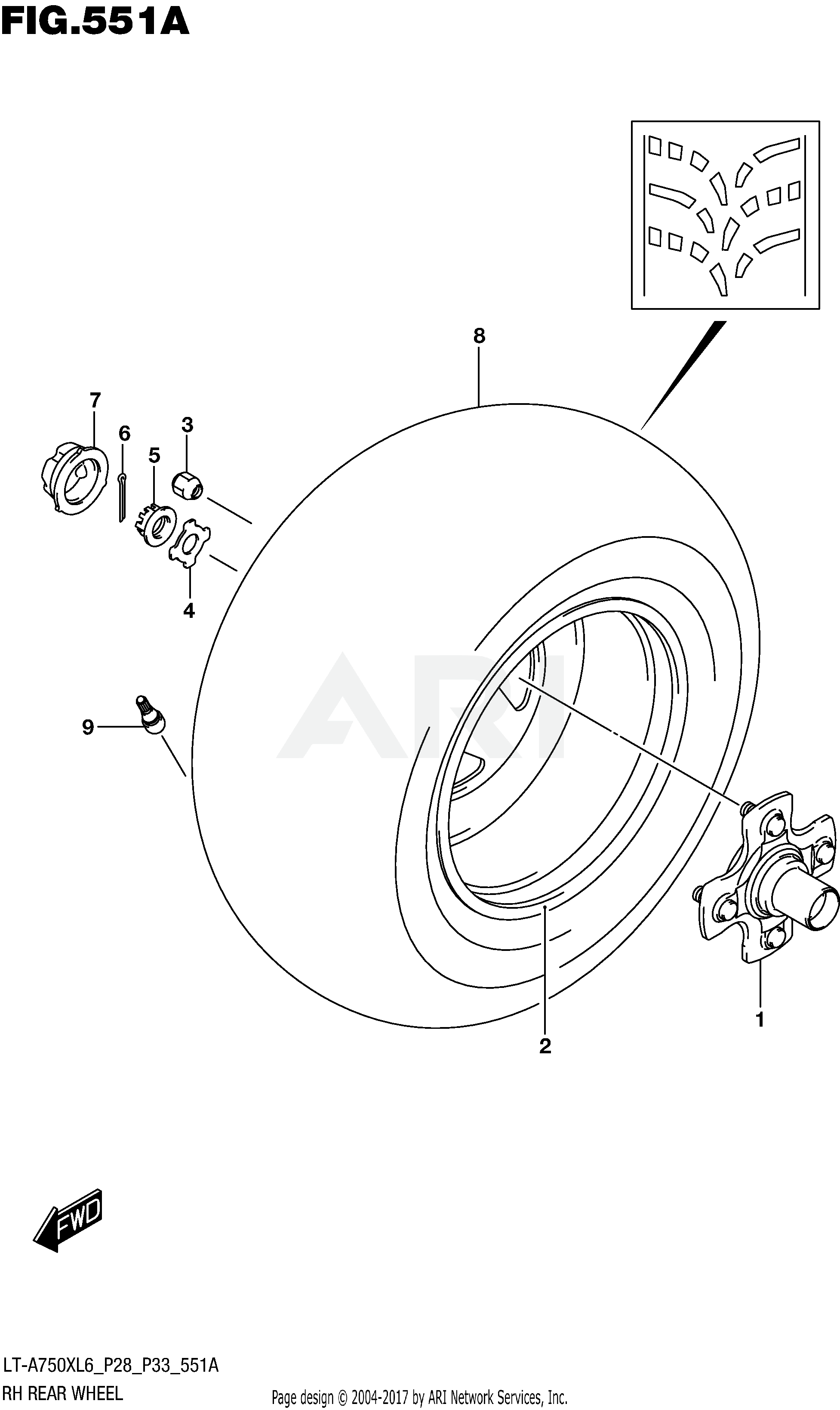 RH REAR WHEEL