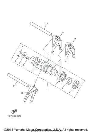 SHIFT CAM FORK