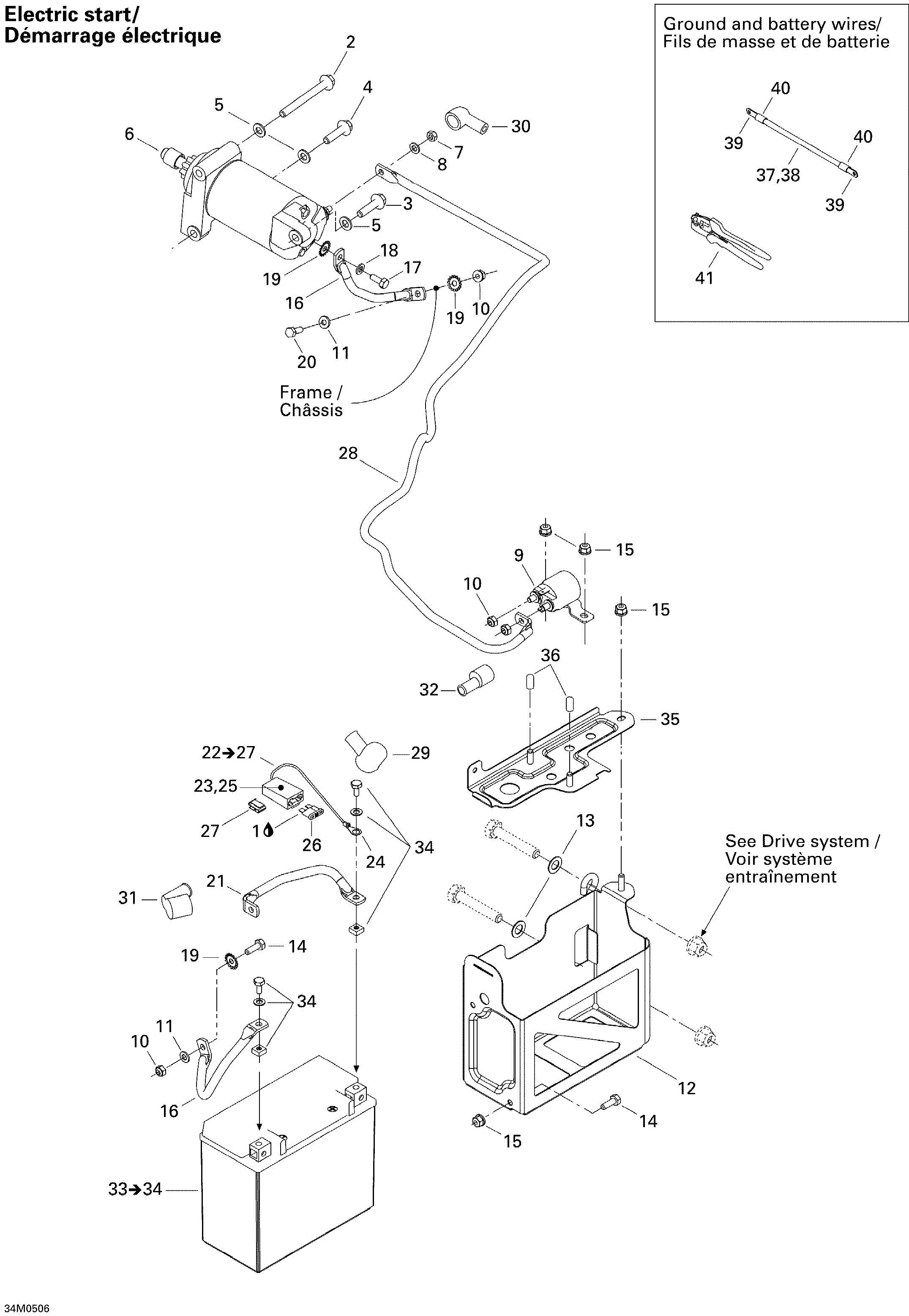 Battery And Starter