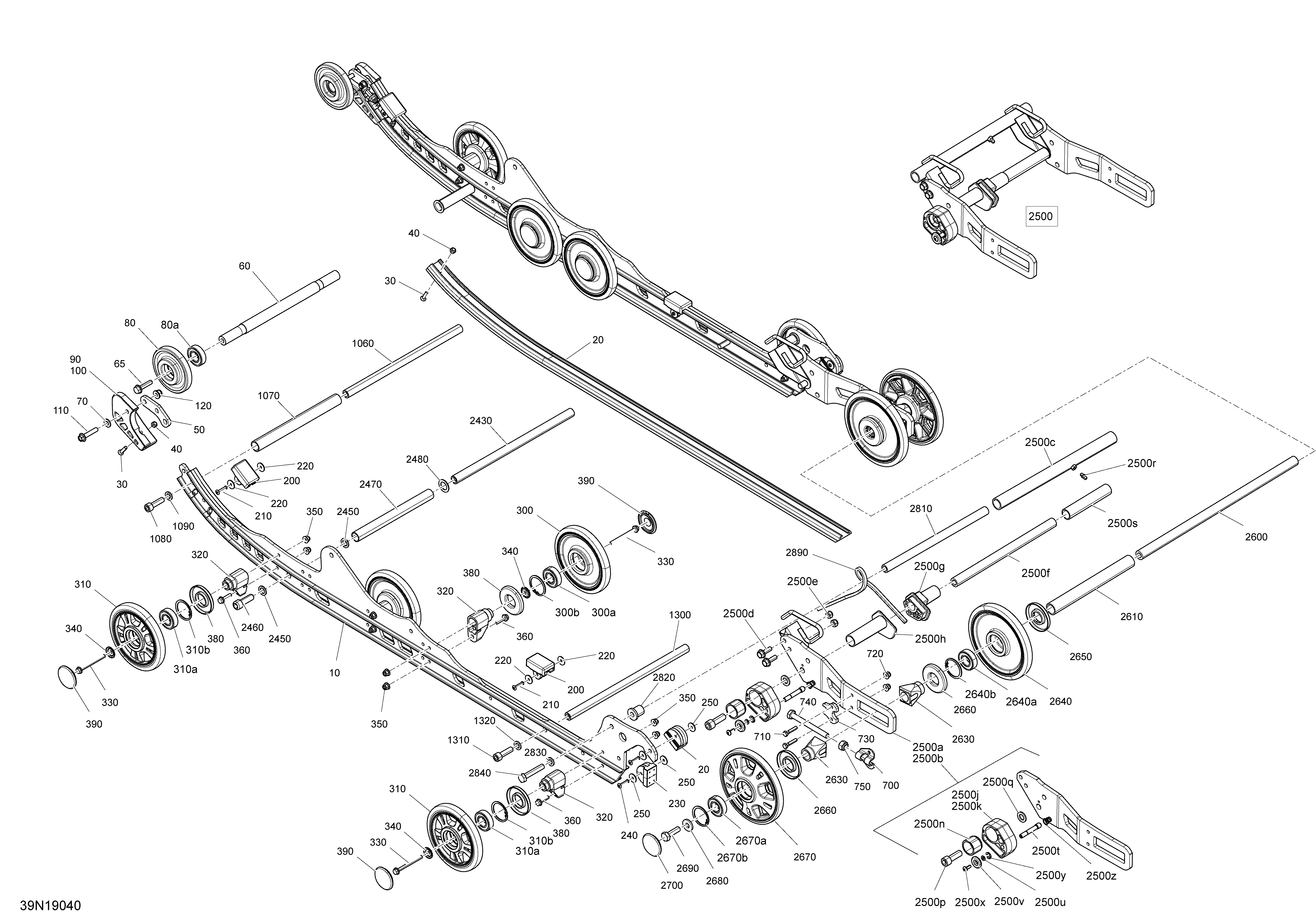 Rear Suspensions -  Lower Section