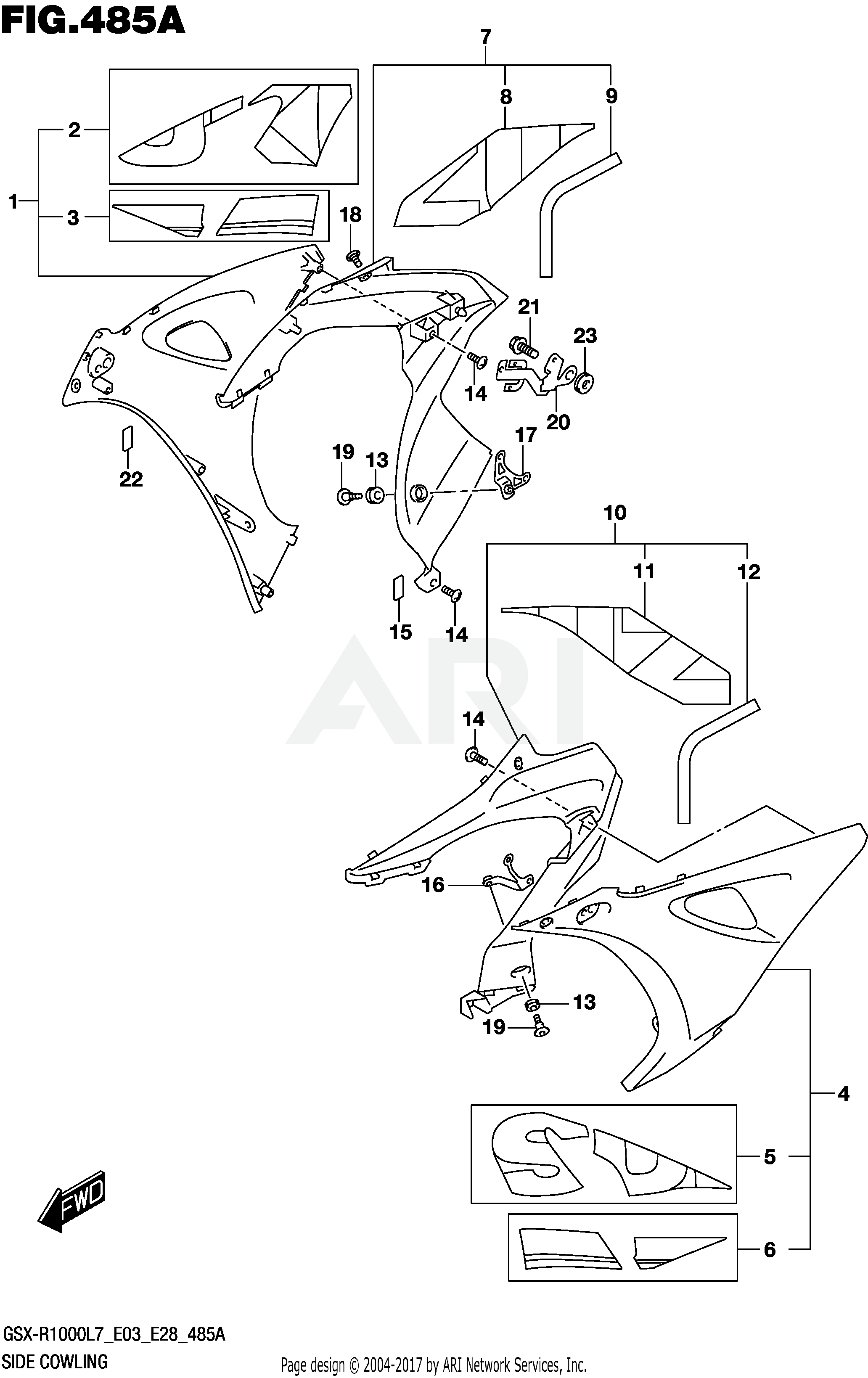 SIDE COWLING (YSF)