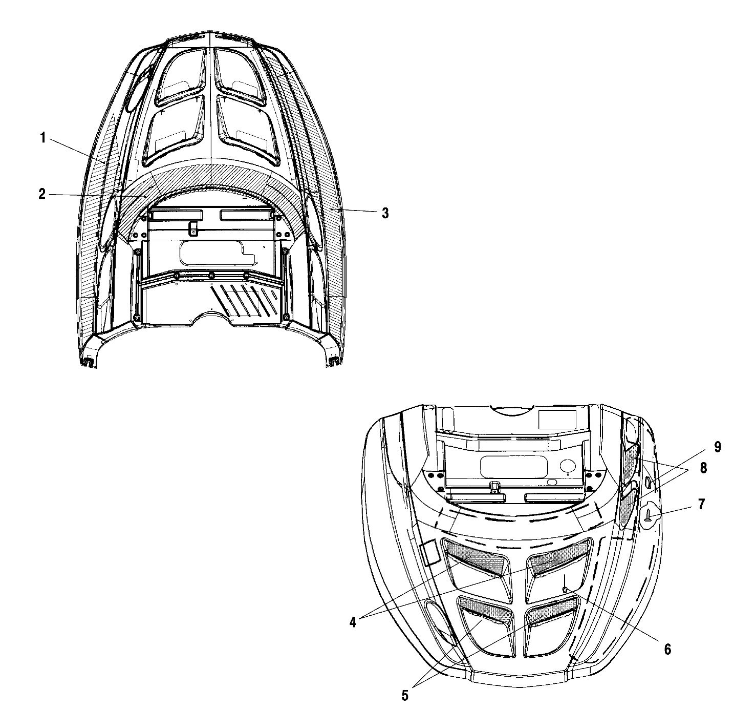 HOOD - FOAM/FOIL - S01SR7AS (4960286028A009)