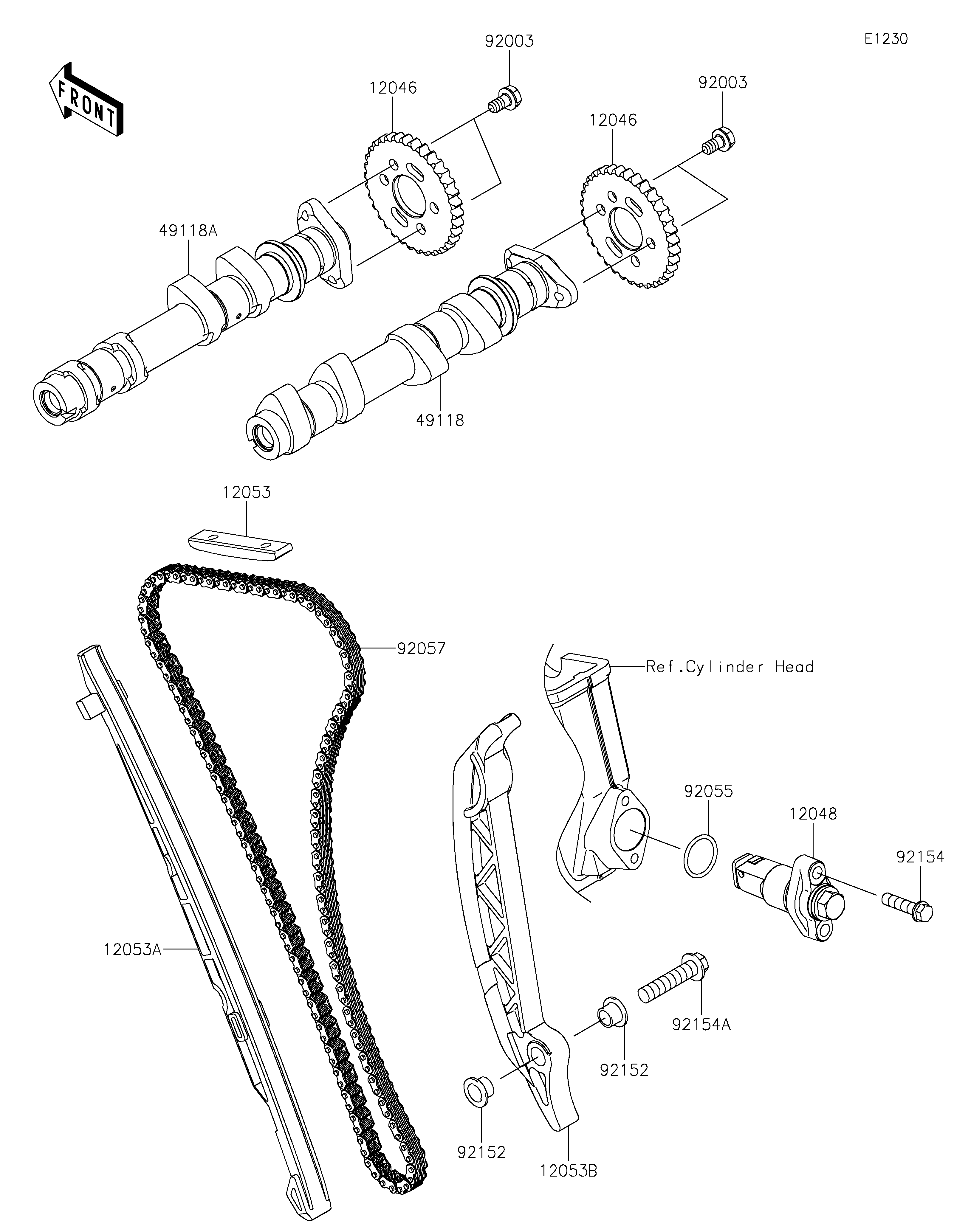 Camshaft(s)/Tensioner