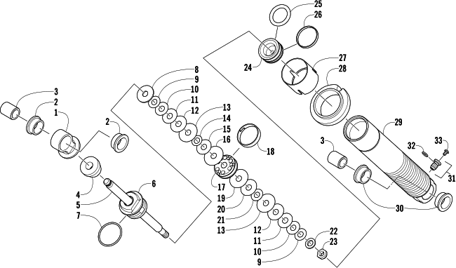 FRONT SUSPENSION SHOCK ABSORBER