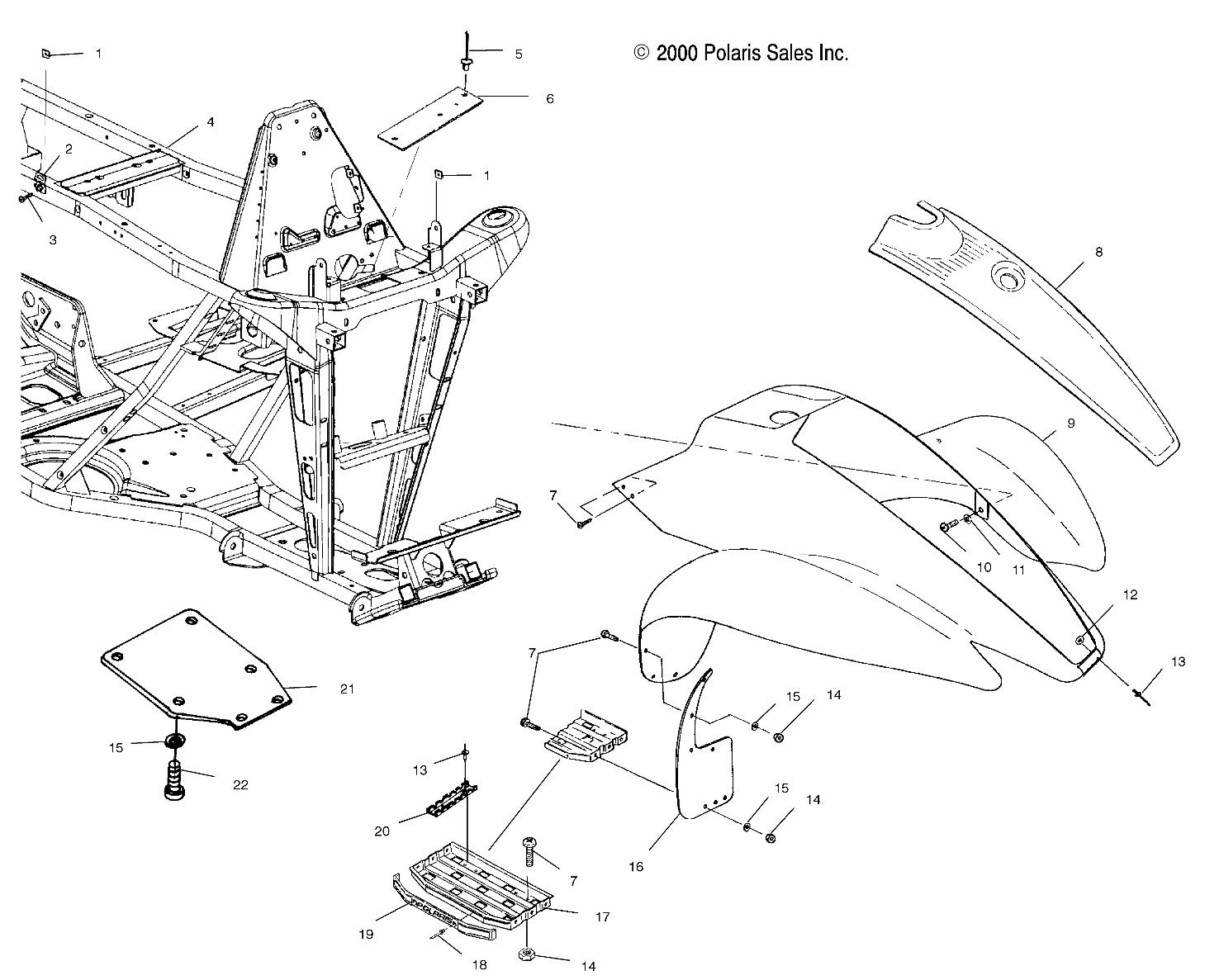 FRONT CAB - A01BG50AA (4963766376A003)