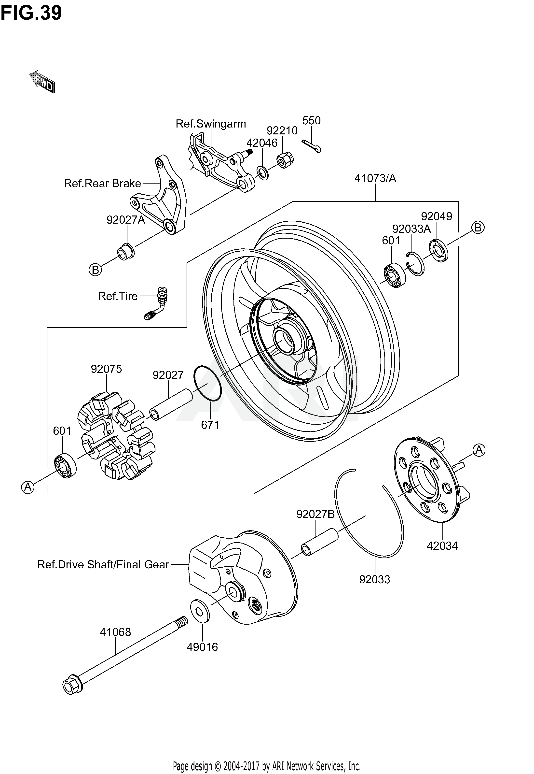 REAR HUB