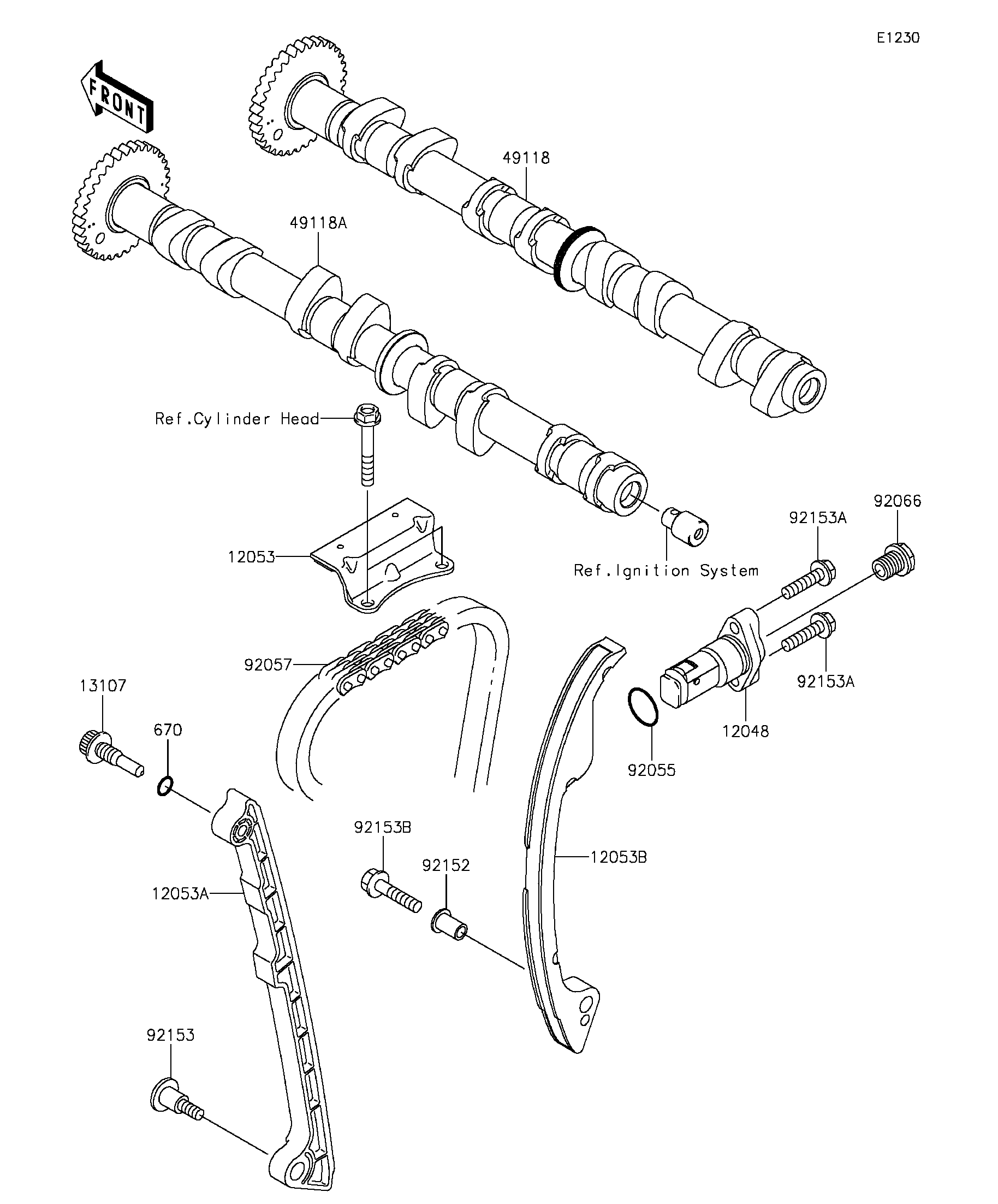 Camshaft(s)/Tensioner