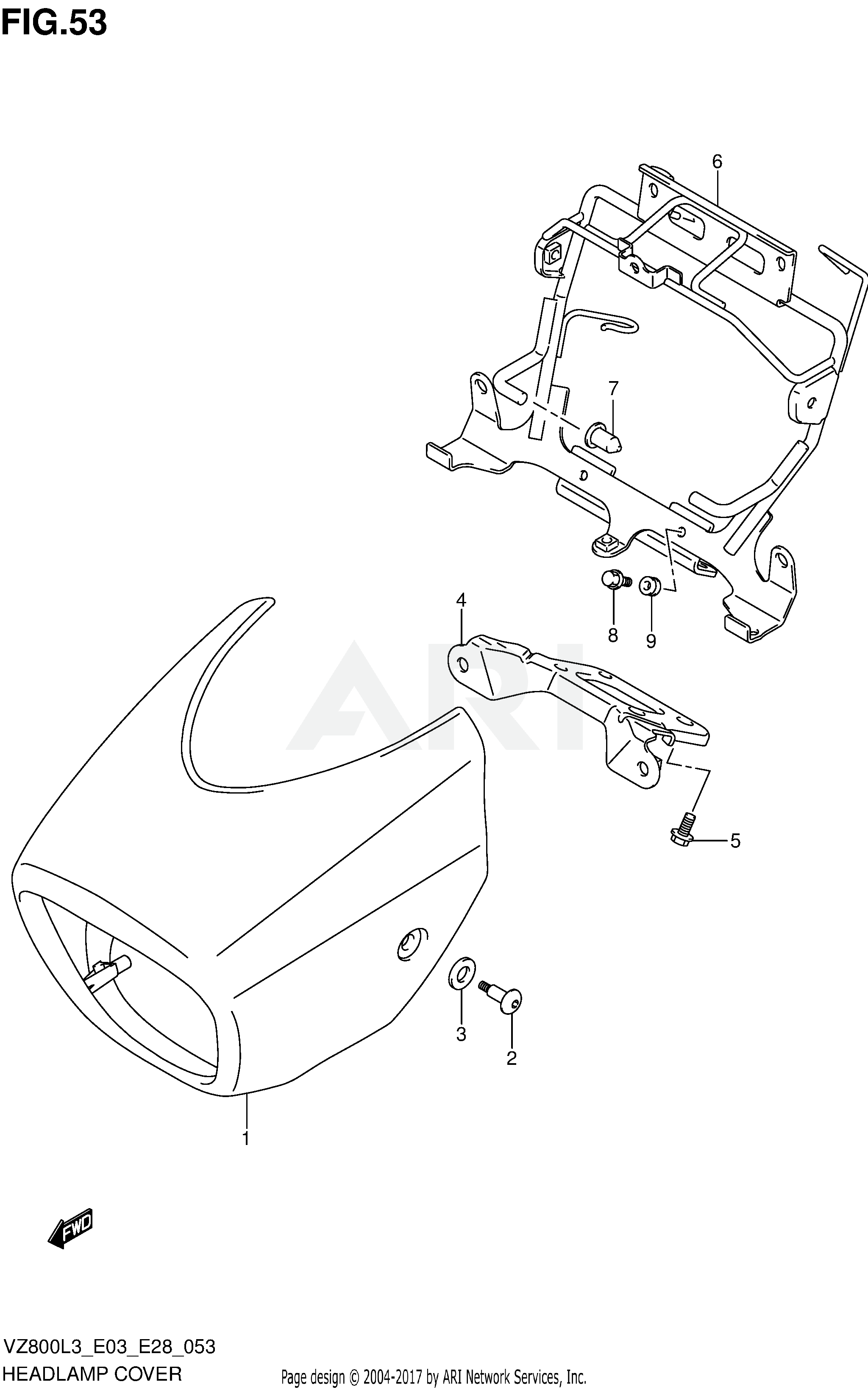 HEADLAMP COVER