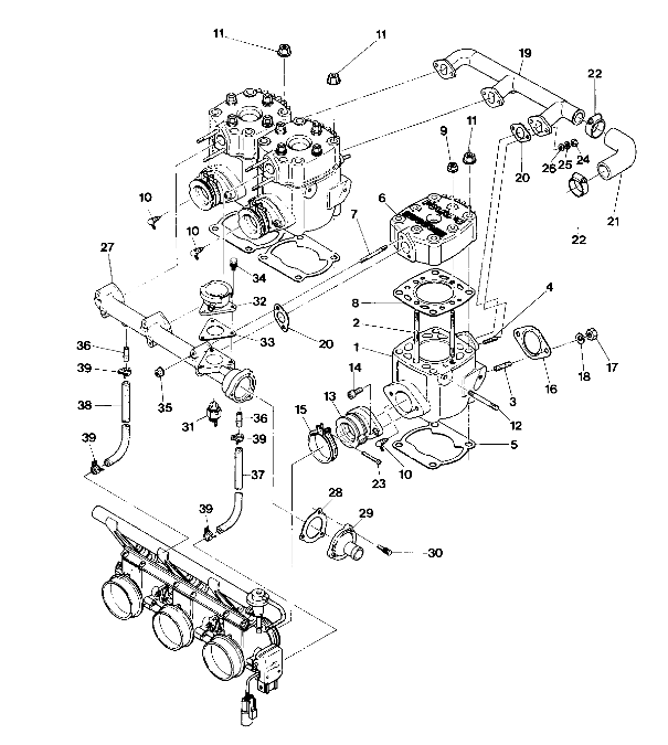 Cylinder And Manifold (4918391839024A)