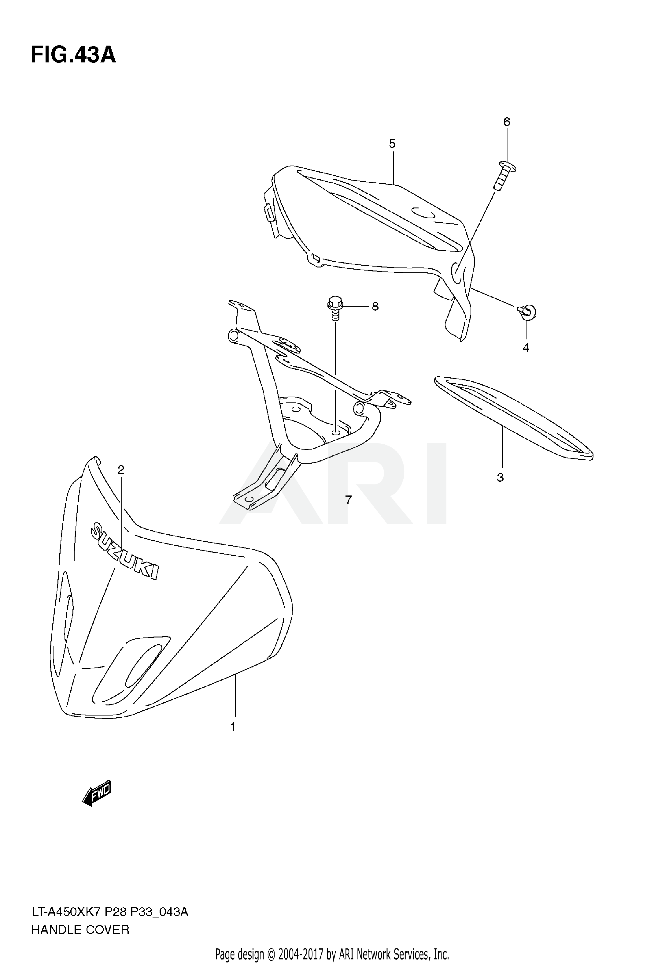 HANDLE COVER (MODEL K9)