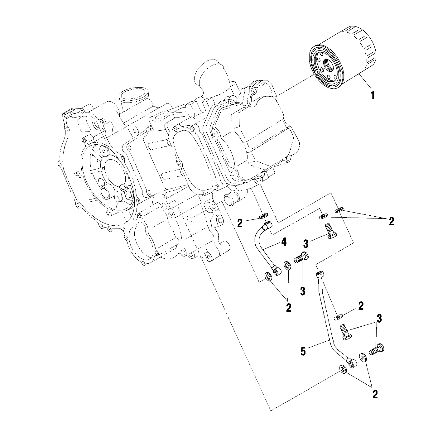 OIL FILTER - A01CL50AA (4964586458D013)