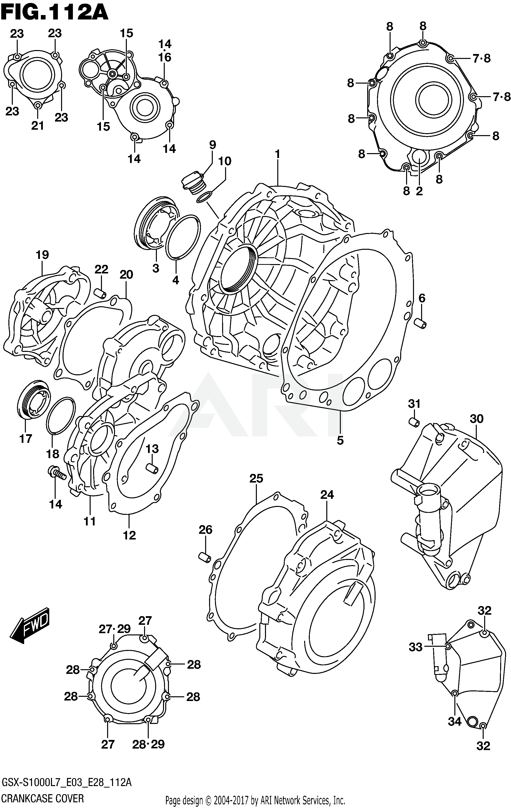 CRANKCASE COVER