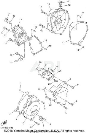 CRANKCASE COVER 1