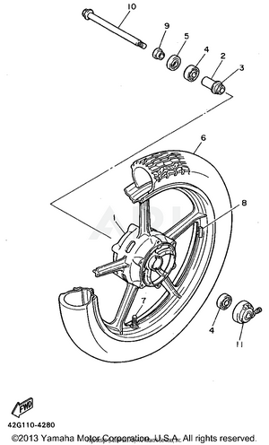 FRONT WHEEL