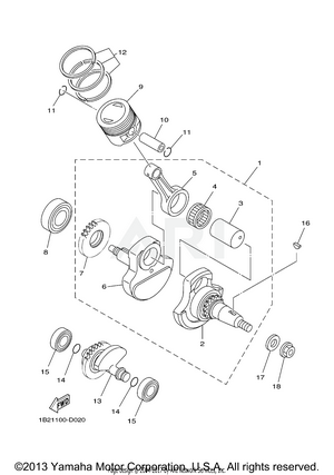 CRANKSHAFT PISTON