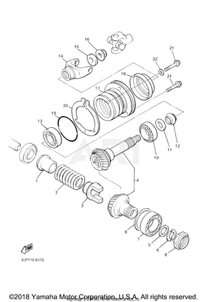 MIDDLE DRIVE GEAR