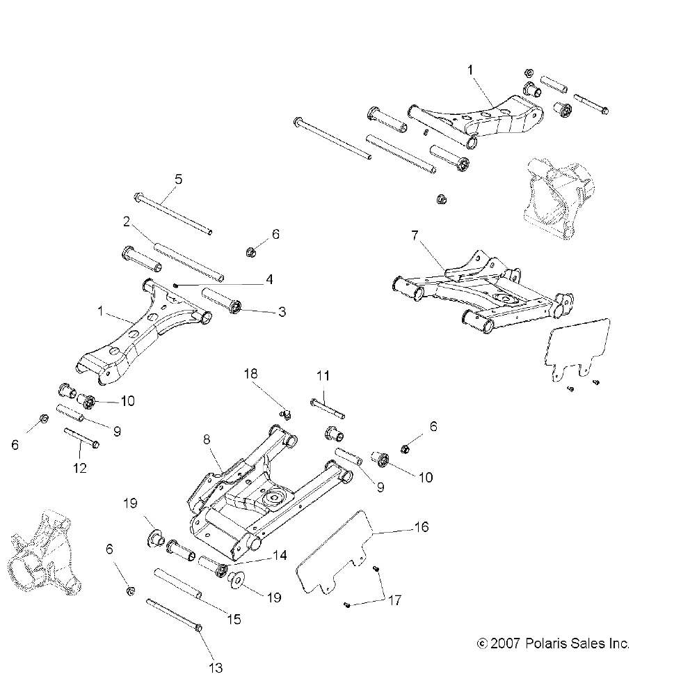 SUSPENSION, REAR - R08VH76AD/AG (49RGRSUSPRR08VISTA)