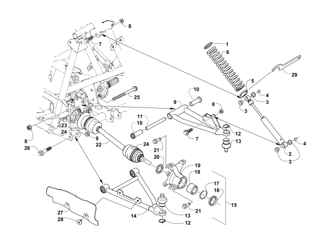 FRONT SUSPENSION ASSEMBLY