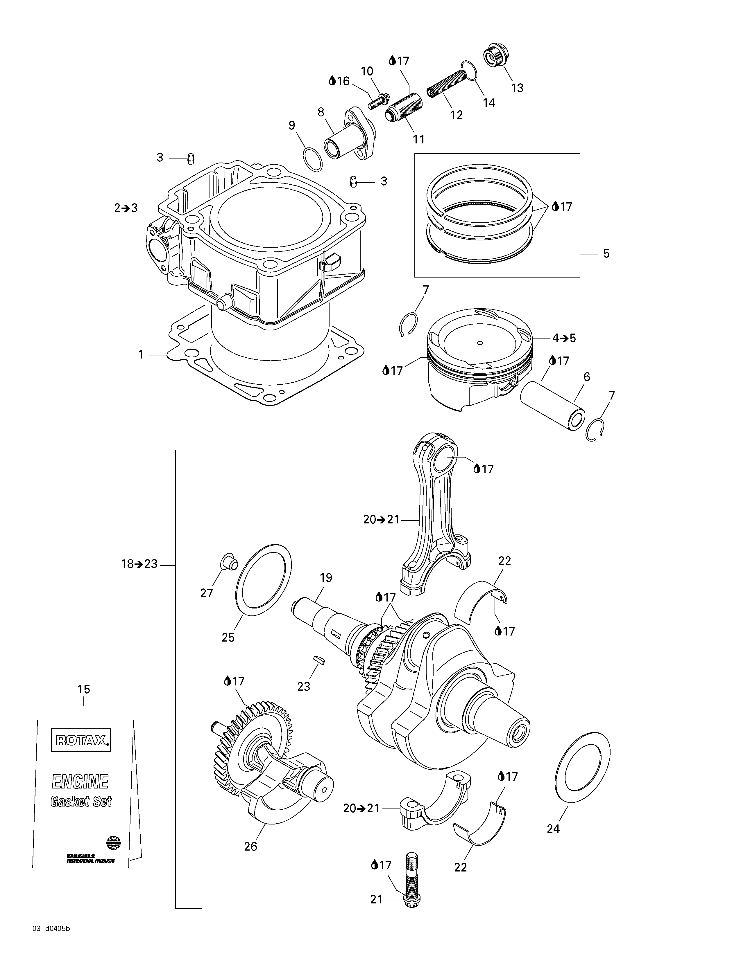 Crankshaft And Cylinder