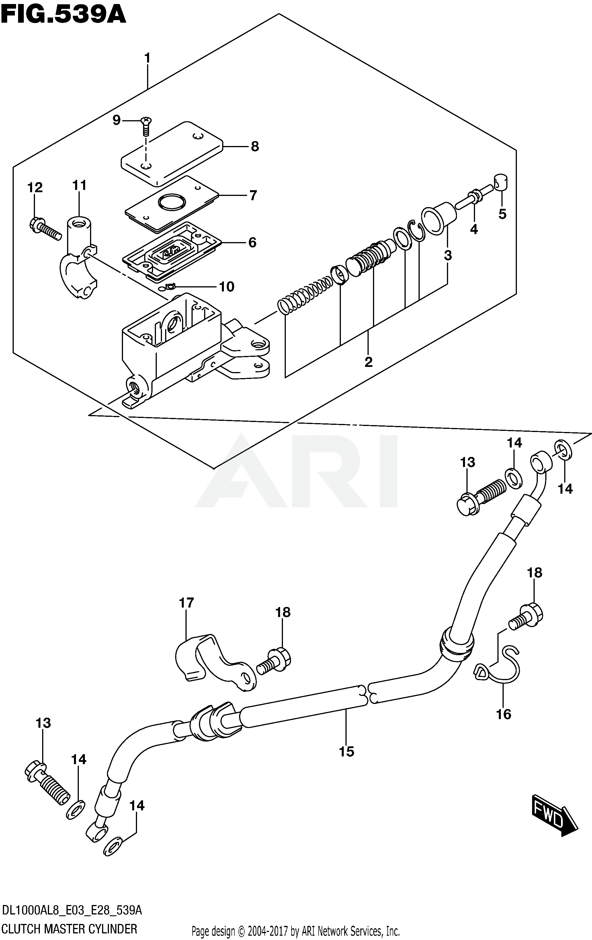 CLUTCH MASTER CYLINDER