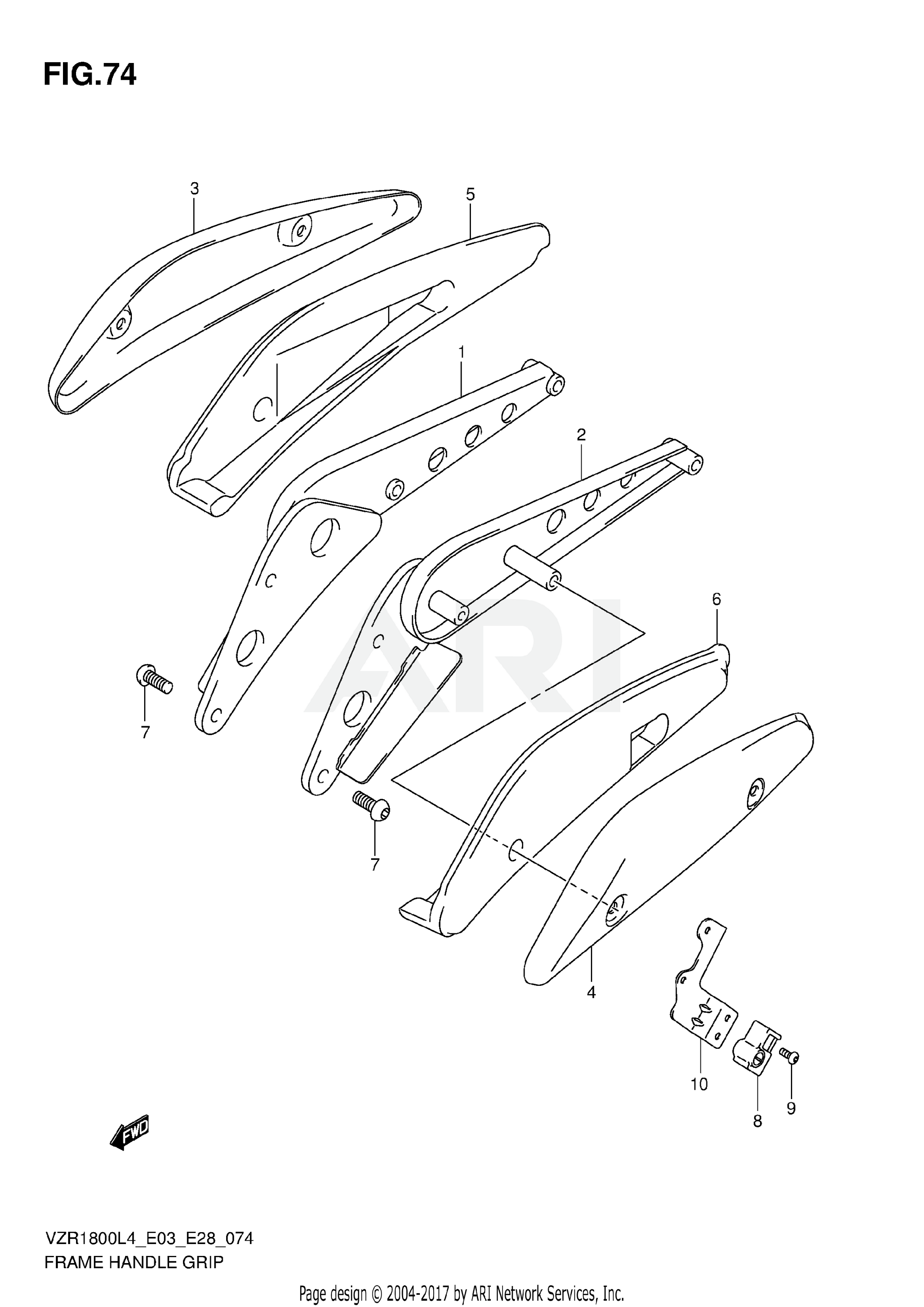 FRAME HANDLE GRIP