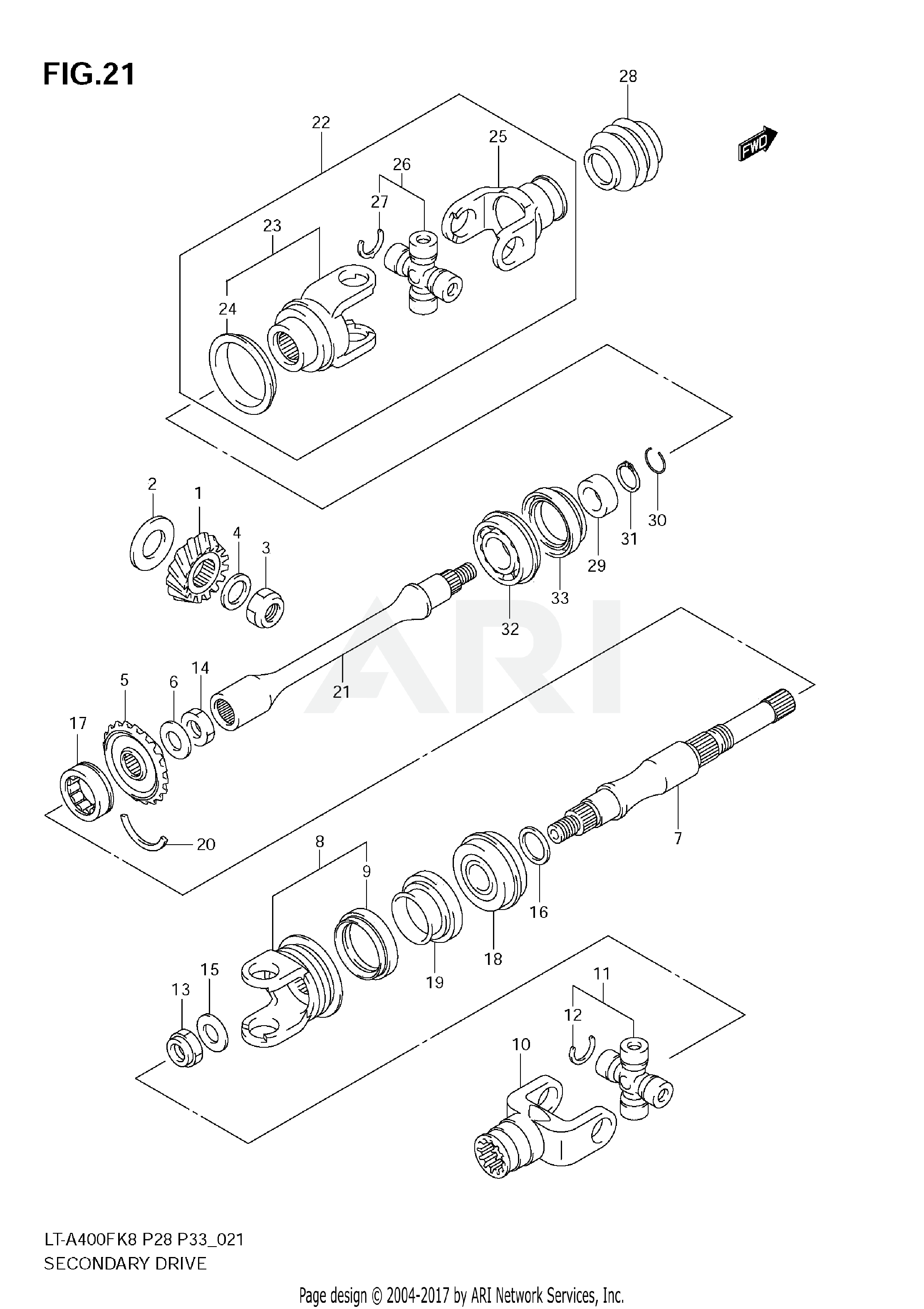 SECONDARY DRIVE