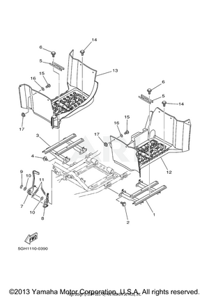 STAND FOOTREST