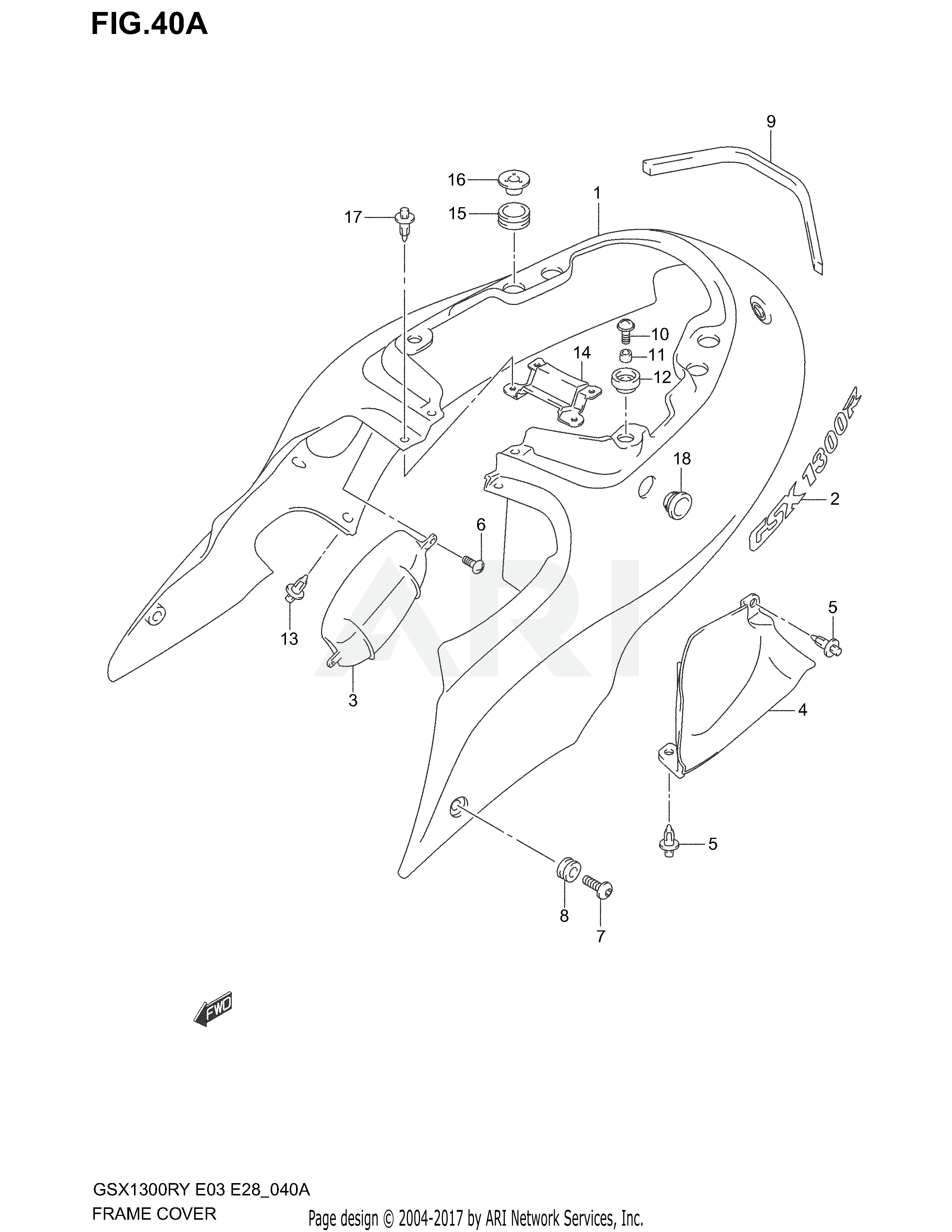 FRAME COVER (MODEL Y)