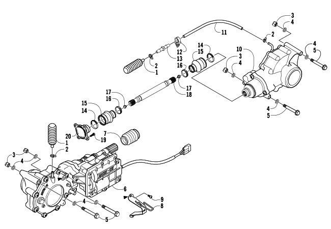 DRIVE TRAIN ASSEMBLY