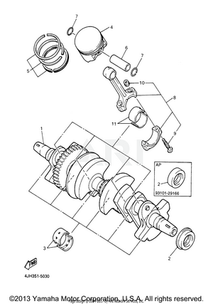 CRANKSHAFT PISTON