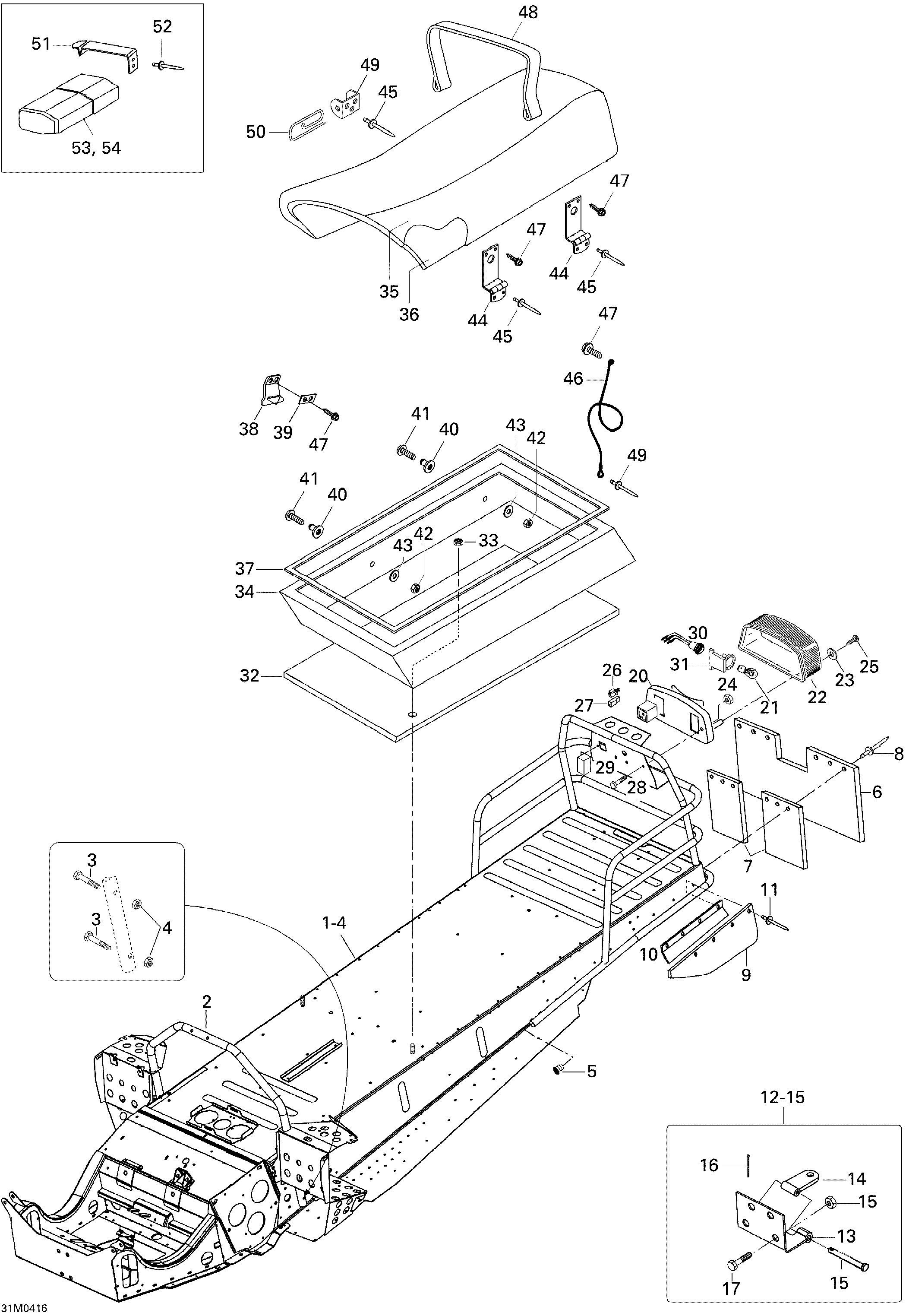 Frame And Seat (1 Up)