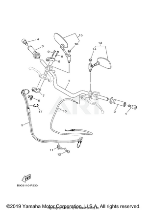 STEERING HANDLE CABLE