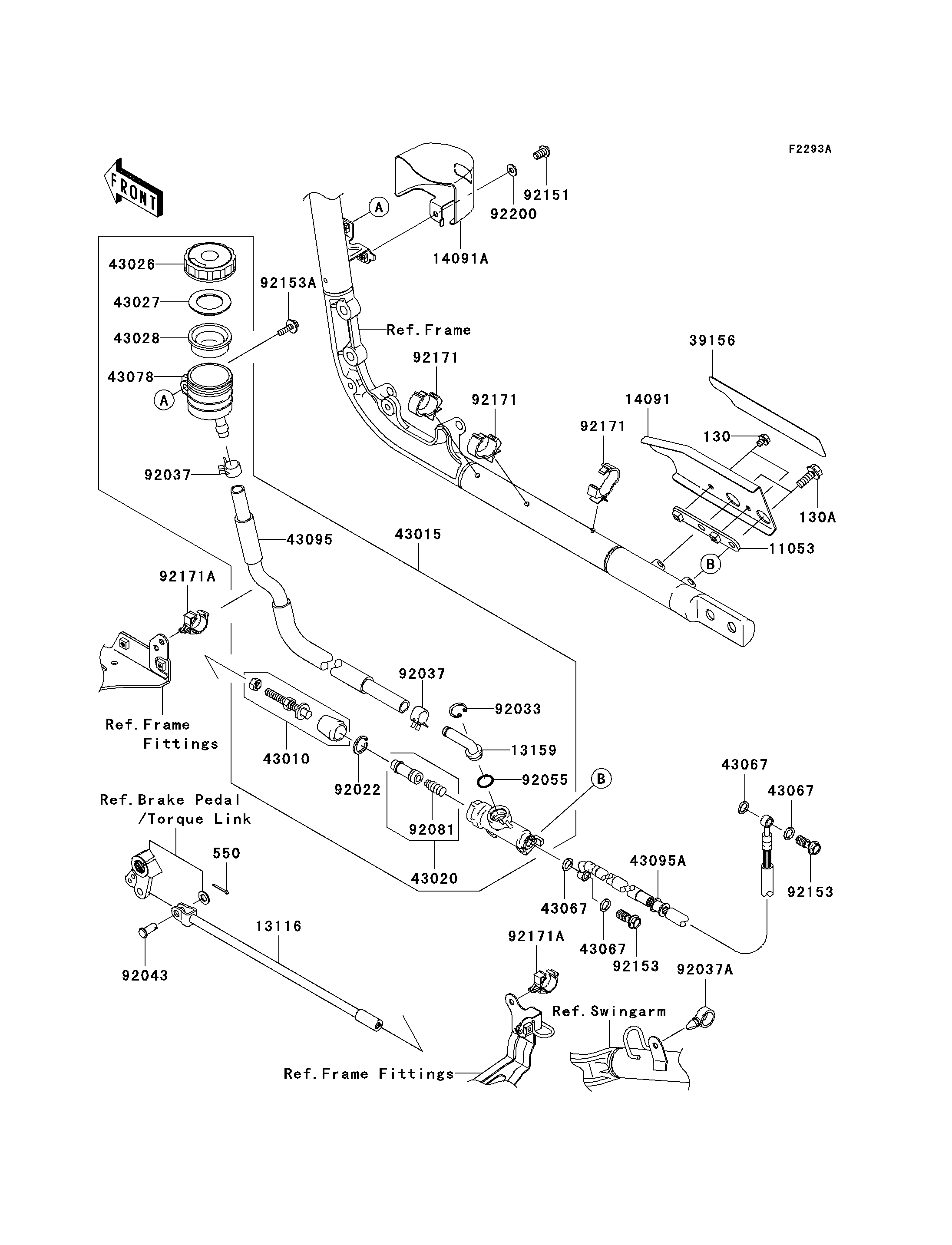 Rear Master Cylinder(A2)