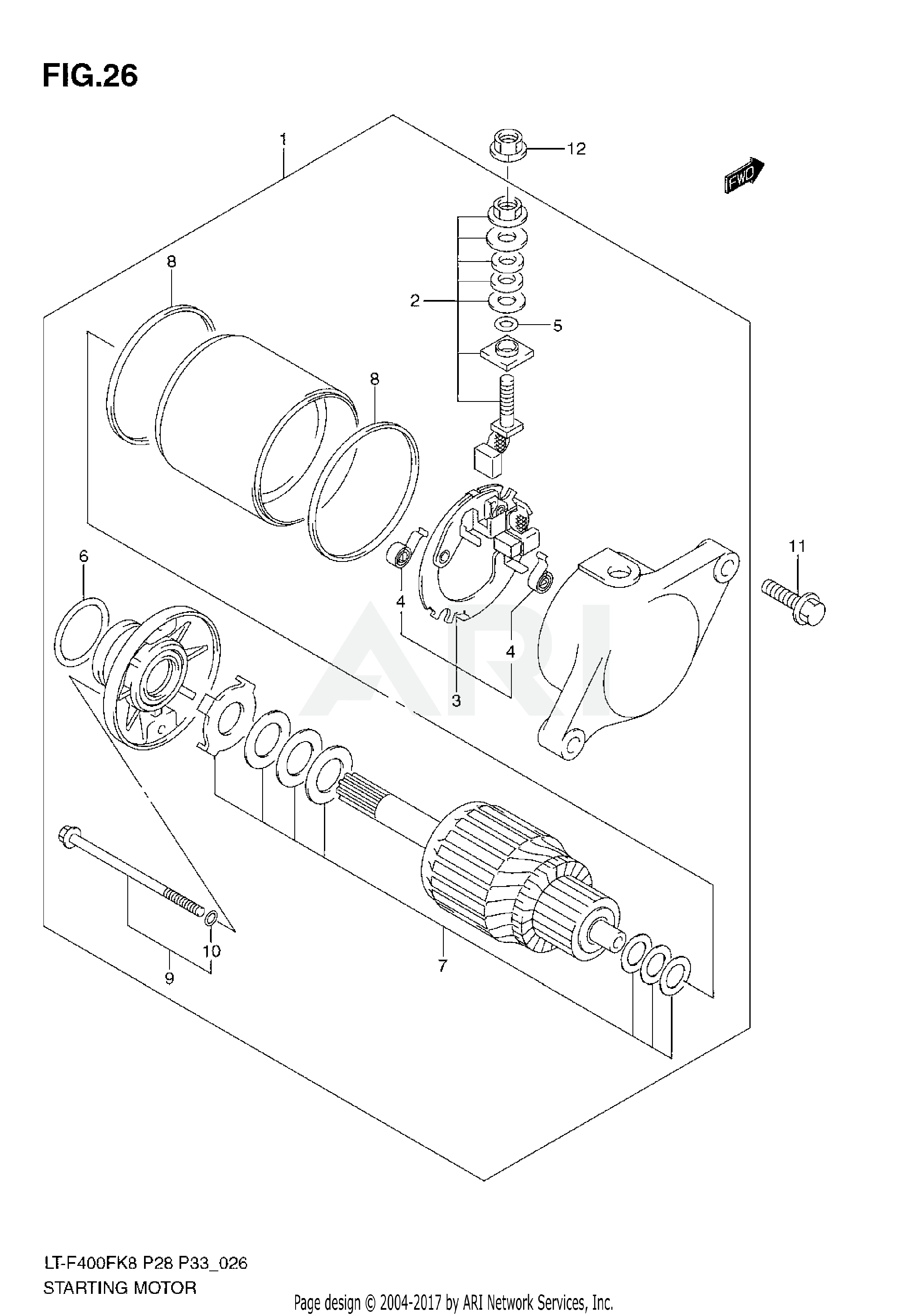 STARTING MOTOR