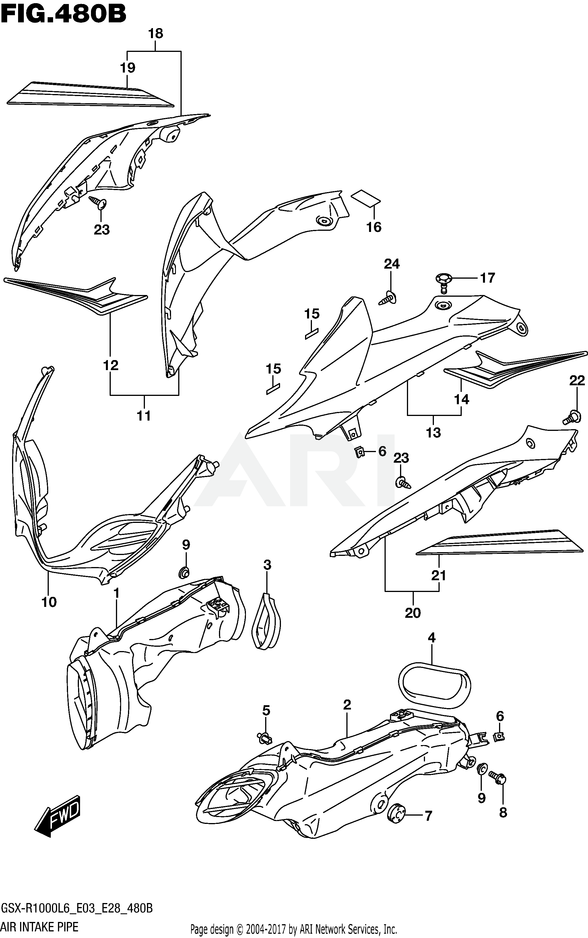 AIR INTAKE PIPE (AJP,JSP)