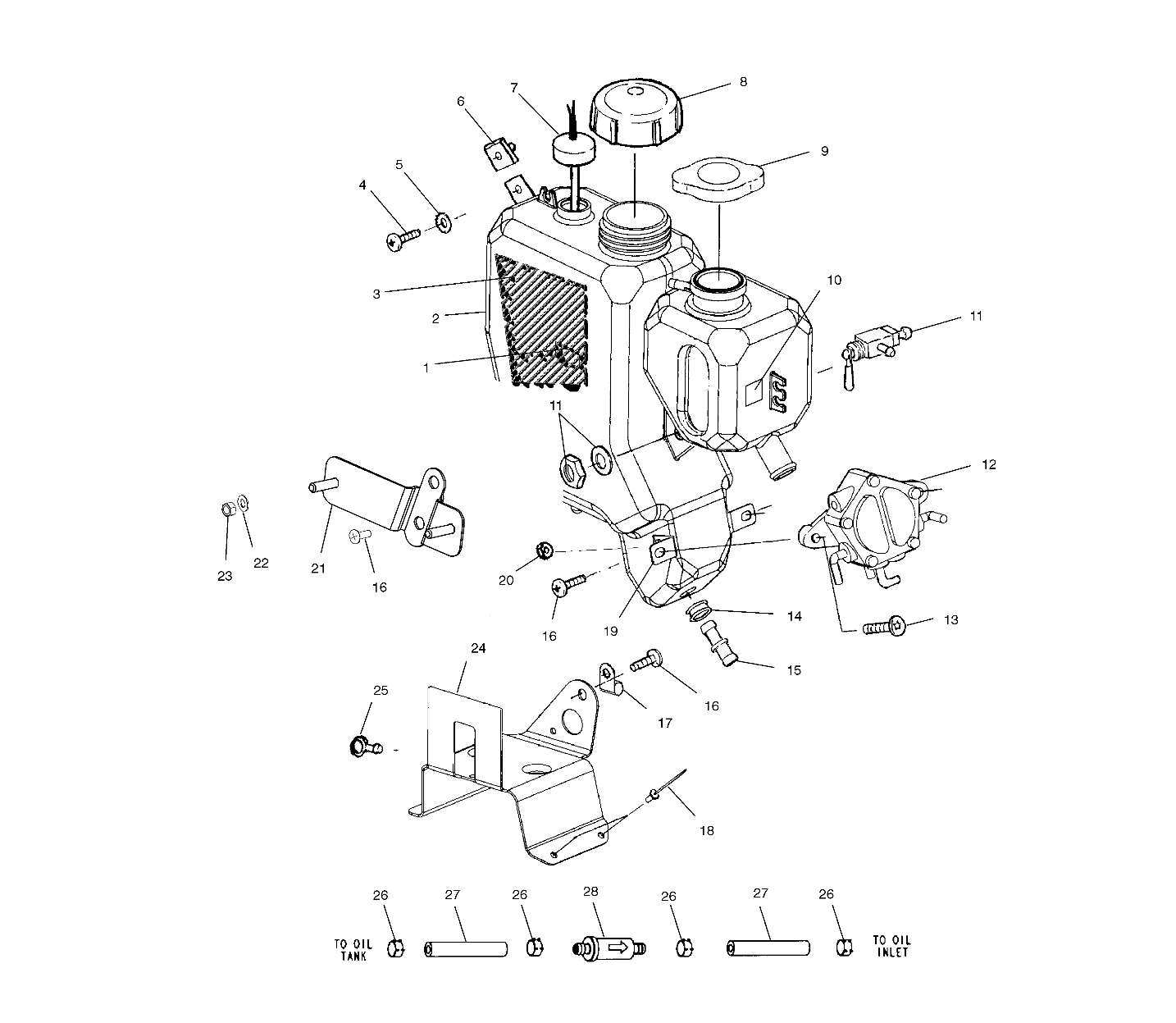 OIL TANK - S00SR8BS (4954115411C004)