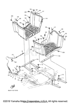 STAND FOOTREST