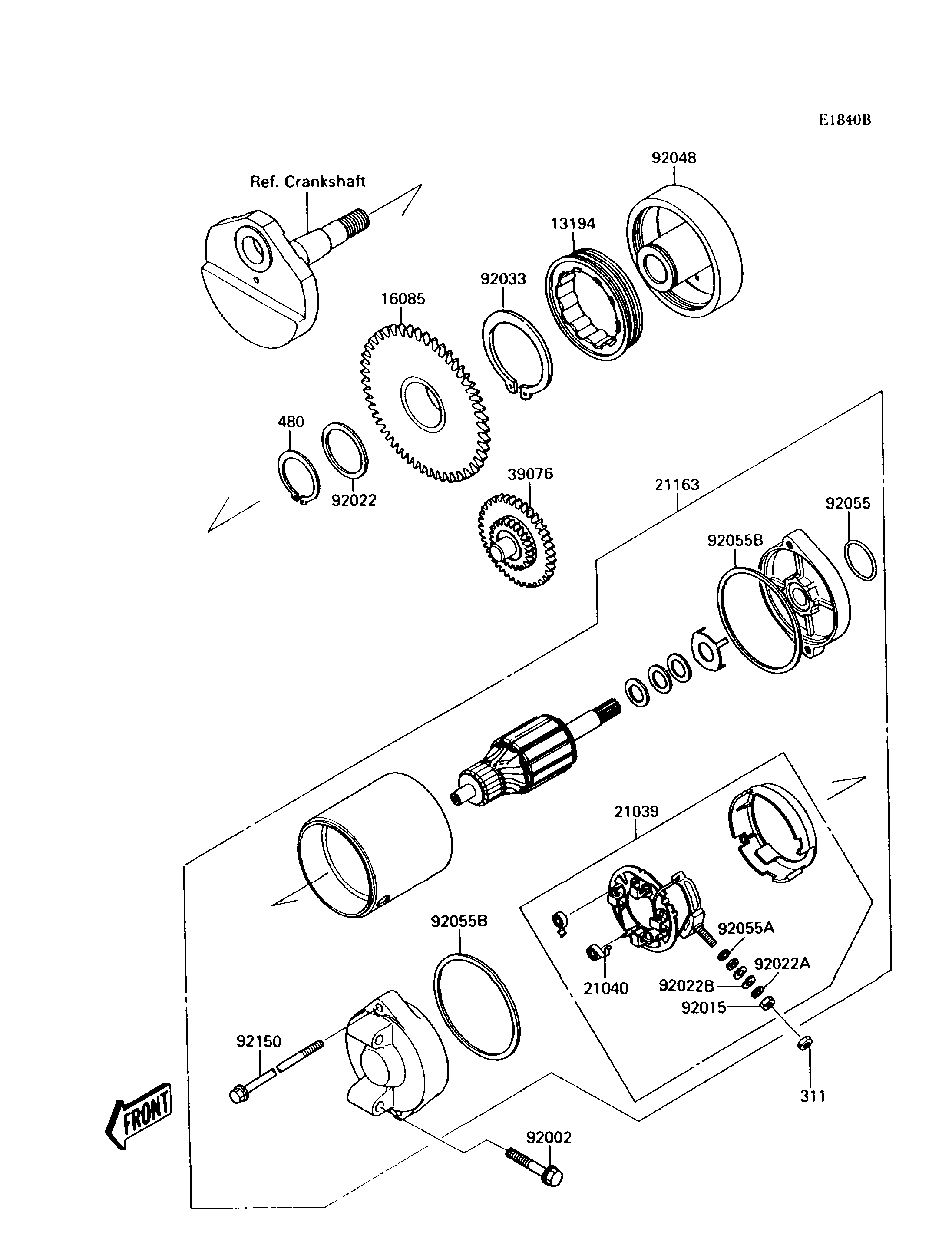 Starter Motor(JS300-A3/A4/A5)