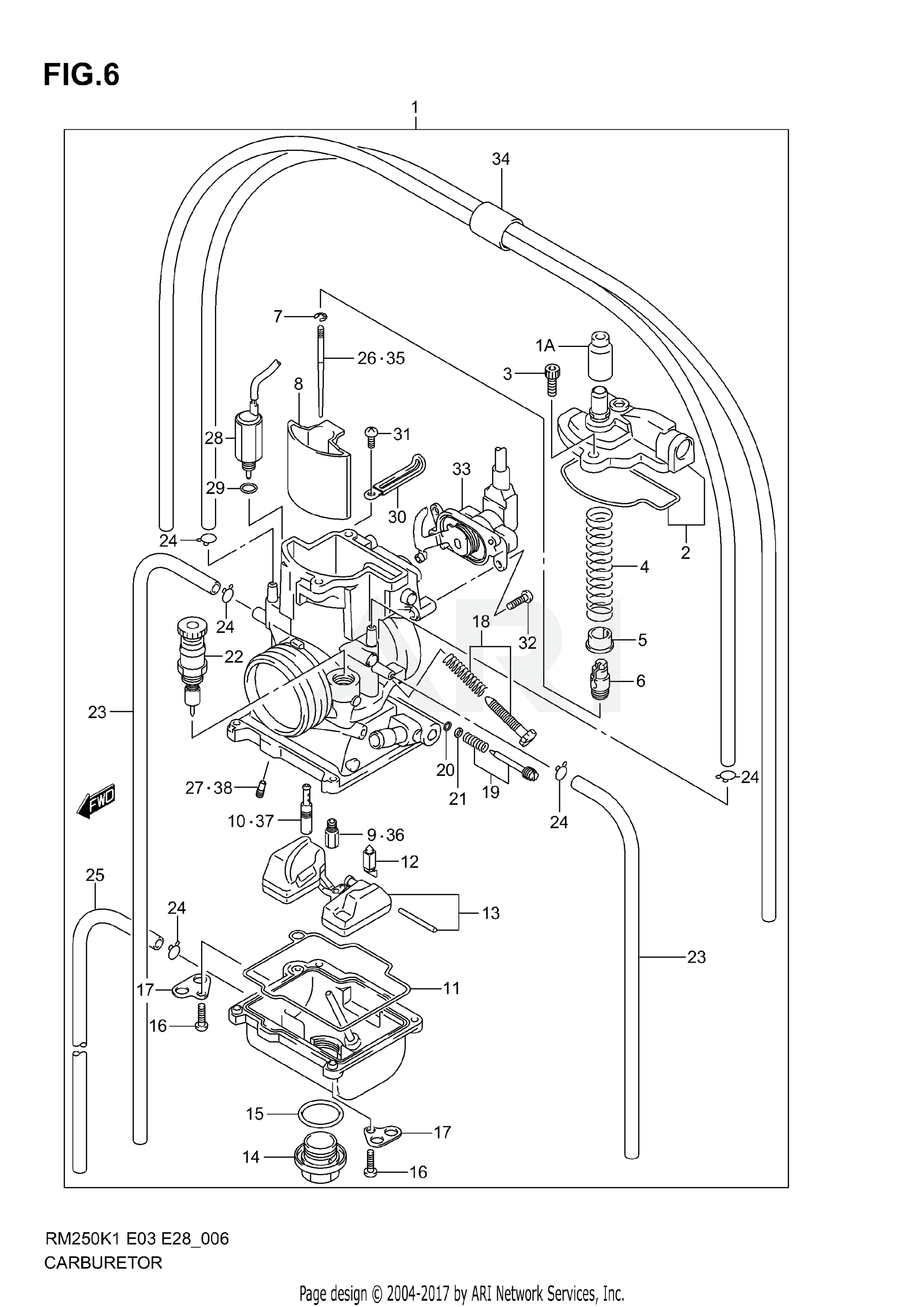 CARBURETOR (MODEL K1)