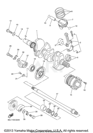 CRANKSHAFT PISTON