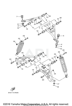 FRONT SUSPENSION WHEEL