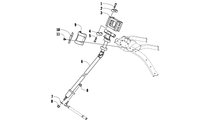 STEERING POST ASSEMBLY