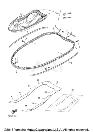 GUNWALE MAT