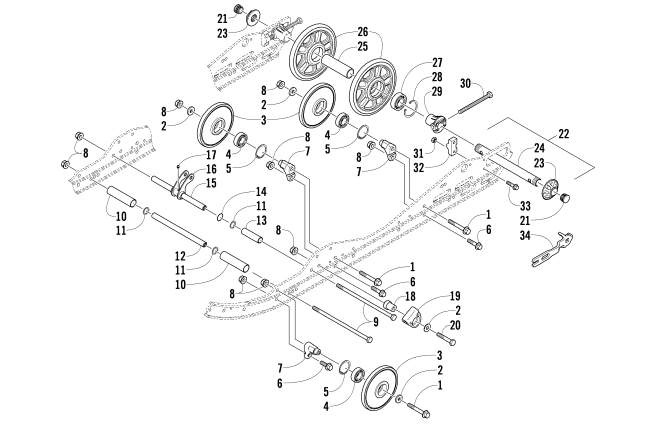 IDLER WHEEL ASSEMBLY