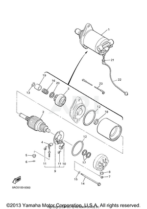 STARTING MOTOR