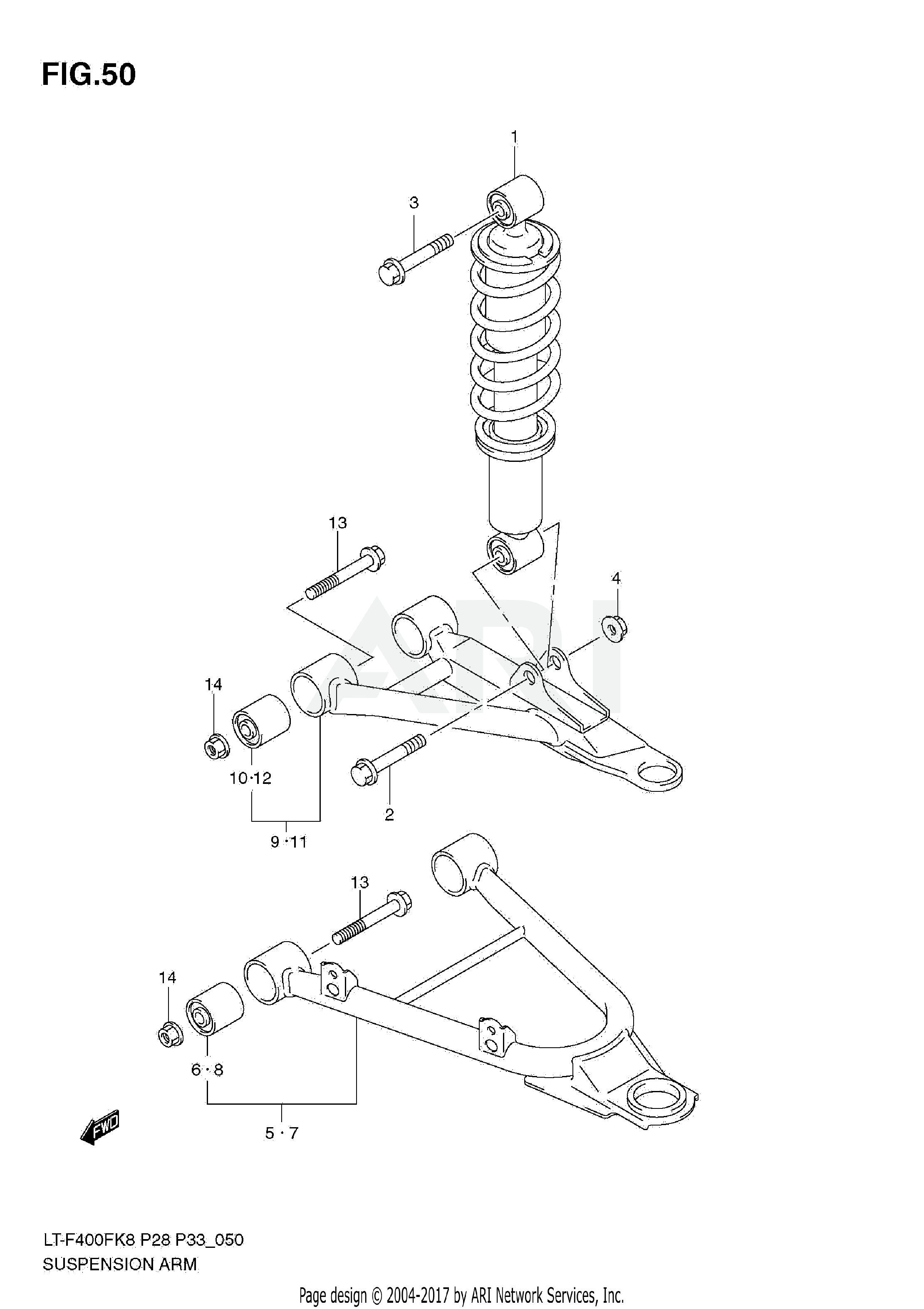 SUSPENSION ARM