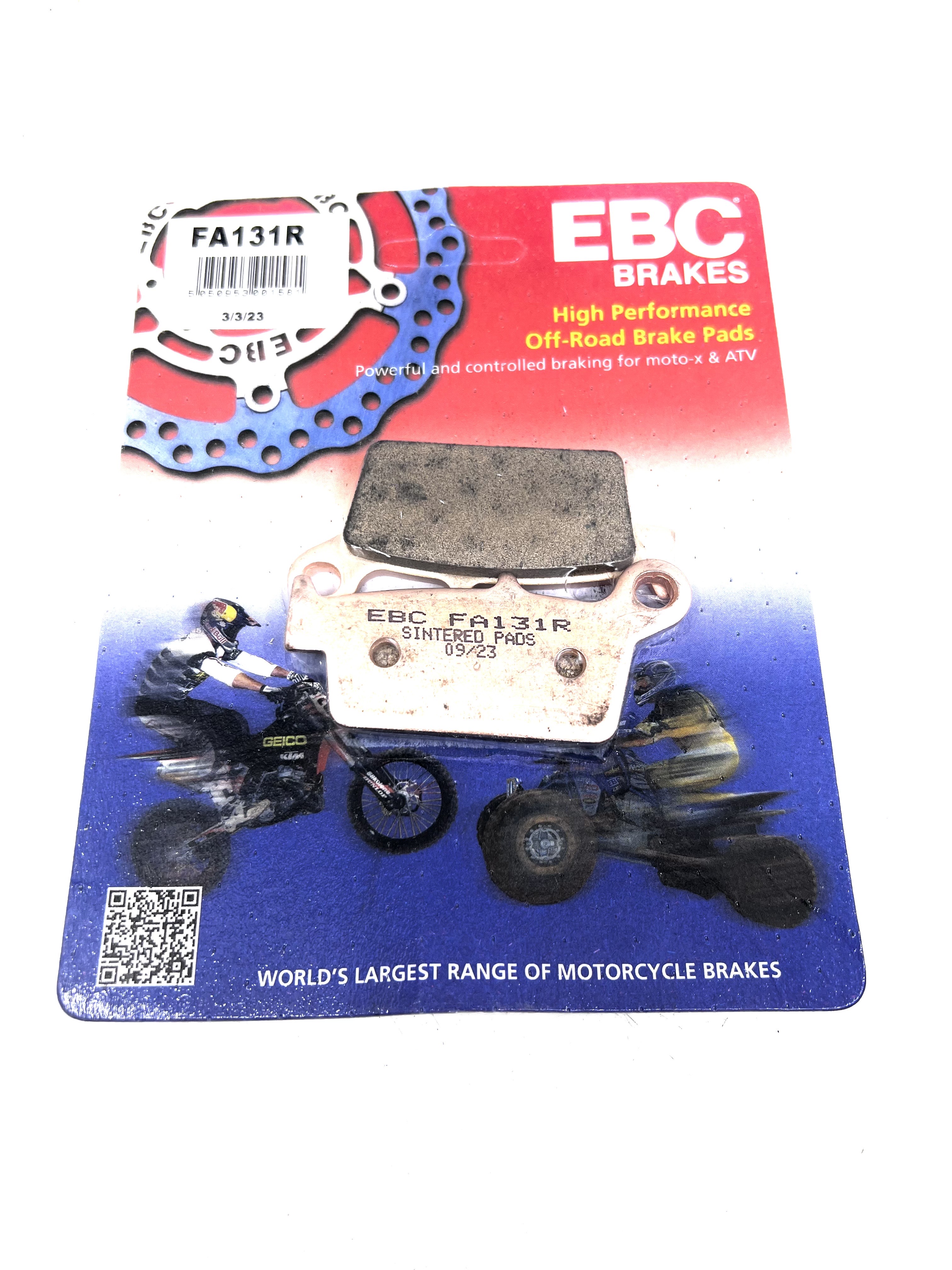 Тормозные колодки EBC Heavy Duty Sintered 75 x 36 x 9mm FA131R