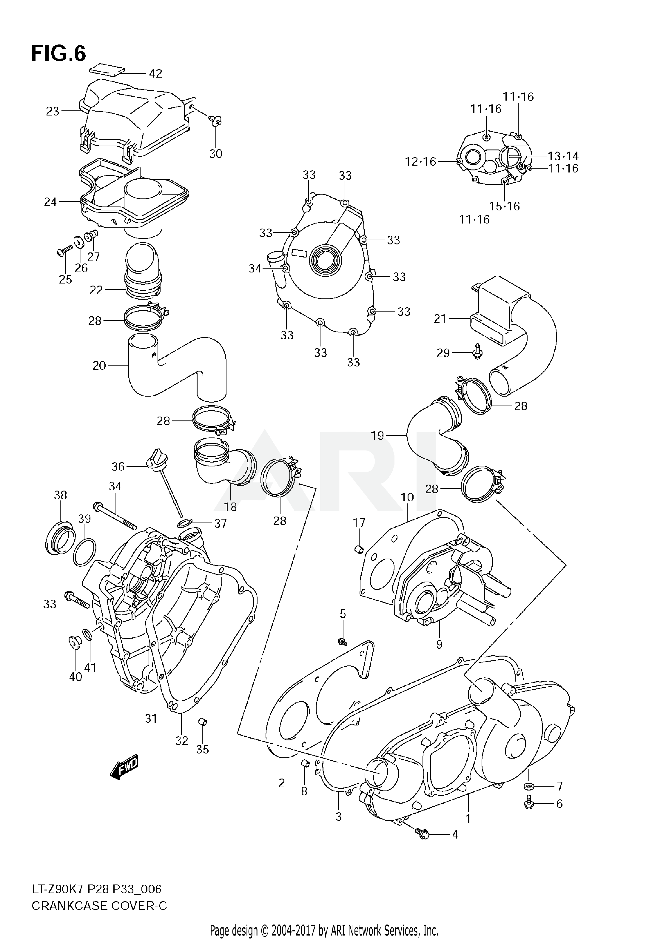 CRANKCASE COVER